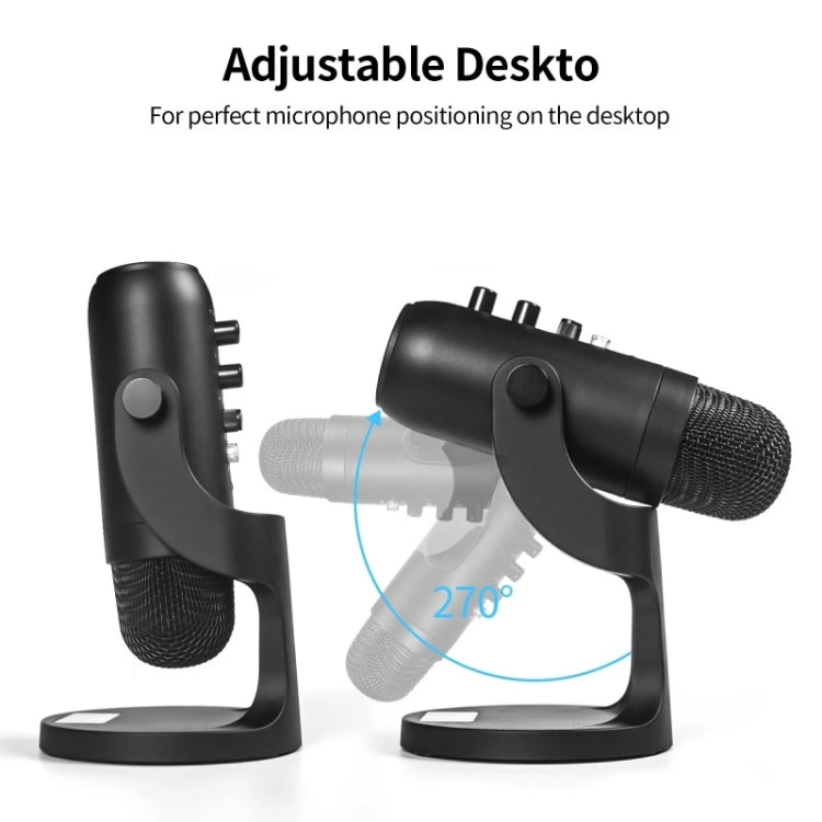 JMARY MC-PW8 USB Desktop Condenser Microphone - Microphone by Jmary | Online Shopping South Africa | PMC TechLife | Buy Now Pay Later Mobicred