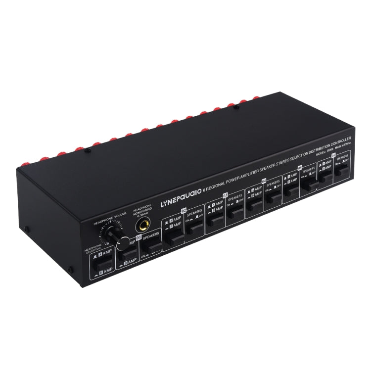 B06 82 In 6 Out Power Amplifier Speaker Selector 6 Region Stereo Speaker Switcher -  by PMC TechLife | Online Shopping South Africa | PMC TechLife | Buy Now Pay Later Mobicred