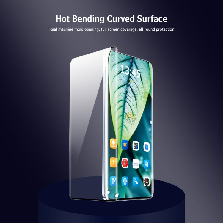 For Realme 12 Pro / 12 Pro+ ENKAY Easy Install Hot Bending Full Coverage Side Glue Tempered Glass Film - free shipping - PMC Jewellery - Order now!