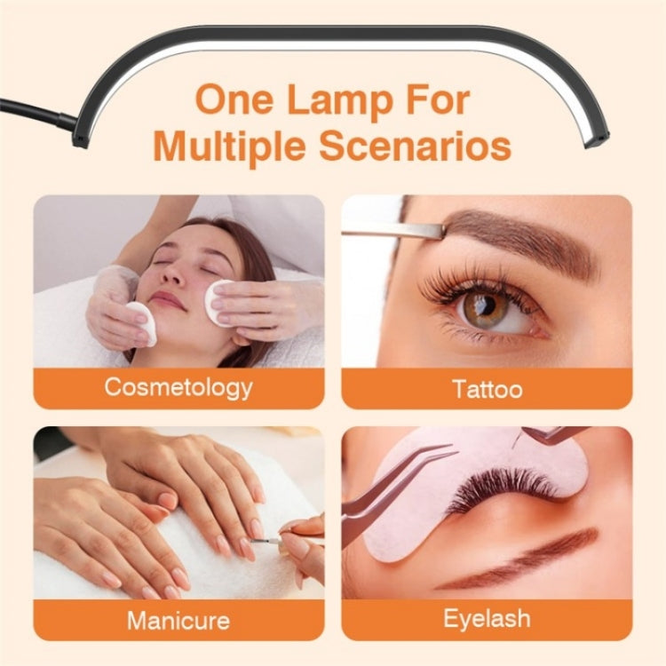 HD-G63X Floor Standing Remote Dimming LED Moon Lamp Manicure Eyelash Beauty Lamp(US Plug) - Selfie Light by PMC TechLife | Online Shopping South Africa | PMC TechLife | Buy Now Pay Later Mobicred