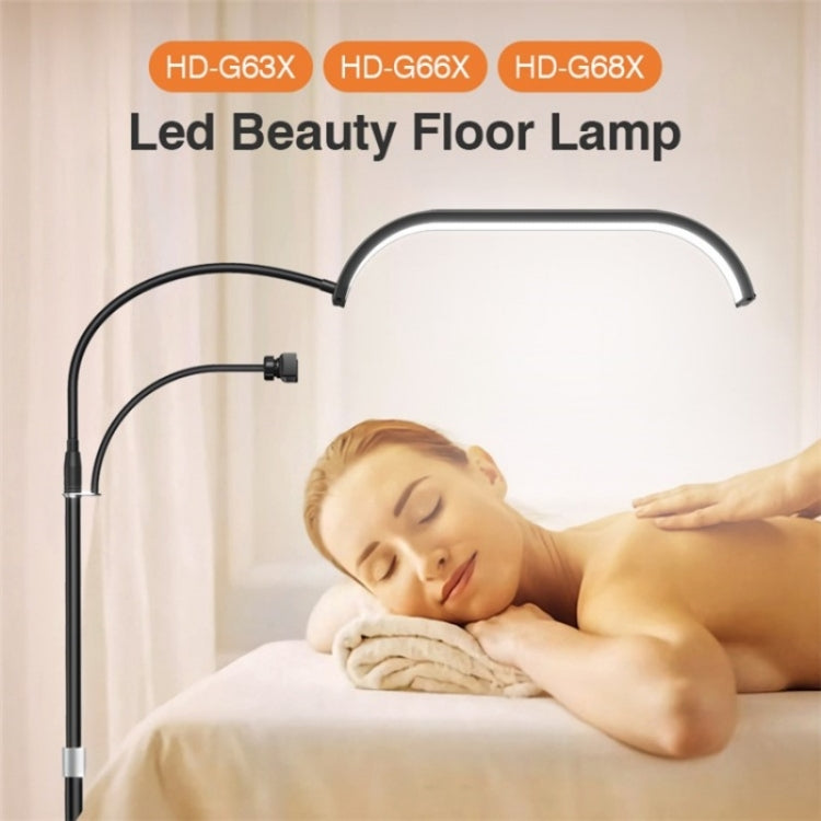 HD-G63X Floor Standing Remote Dimming LED Moon Lamp Manicure Eyelash Beauty Lamp(US Plug) - Selfie Light by PMC TechLife | Online Shopping South Africa | PMC TechLife | Buy Now Pay Later Mobicred