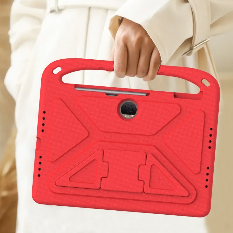 For Honor Pad 9 12.1 Handle EVA Shockproof Tablet Case with Holder(Red) - Honor by PMC TechLife | Online Shopping South Africa | PMC TechLife | Buy Now Pay Later Mobicred