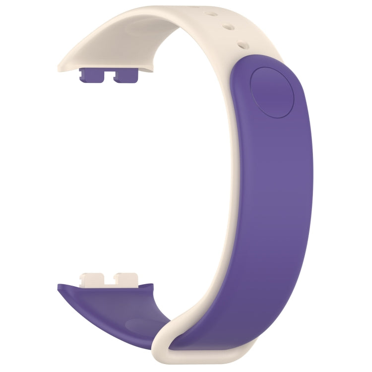 For Honor Band 9 Solid Color TPU Watch Band(Purple+Starlight) - free shipping - PMC TechLife - Order now!