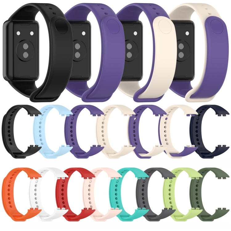 For Honor Band 9 Solid Color TPU Watch Band(Orange) - free shipping - PMC TechLife - Order now!