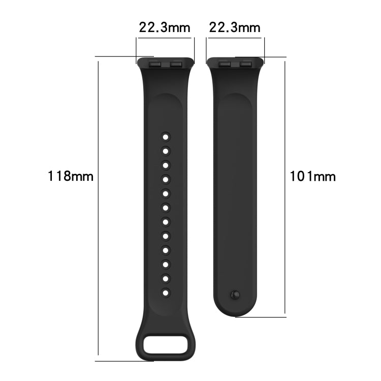 For Honor Band 9 Solid Color TPU Watch Band(Purple+Starlight) - free shipping - PMC TechLife - Order now!