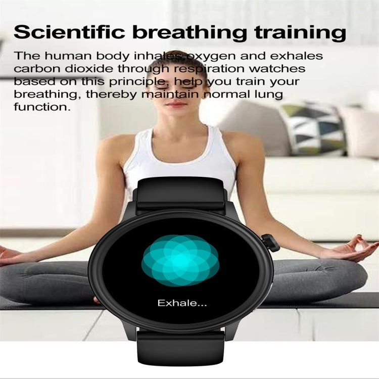 ET470 1.39 inch Color Screen Smart Watch Silicone Strap, Support Bluetooth Call / ECG(Black) - Smart Watches by PMC TechLife | Online Shopping South Africa | PMC TechLife