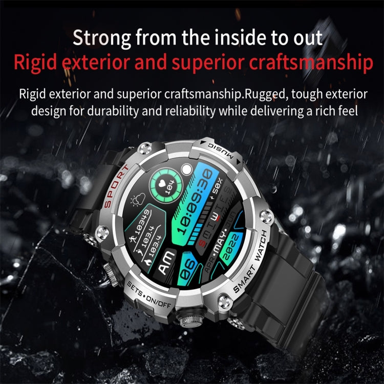 T96 1.52 inch Amoled Screen 2 in 1 Bluetooth Earphone Smart Watch(Blue) - Smart Watches by PMC TechLife | Online Shopping South Africa | PMC TechLife