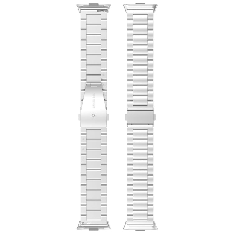 For Redmi Watch 4 / Watch 5 Three Bead Stainless Steel Metal Watch Band(Black) - free shipping - PMC TechLife - Order now!