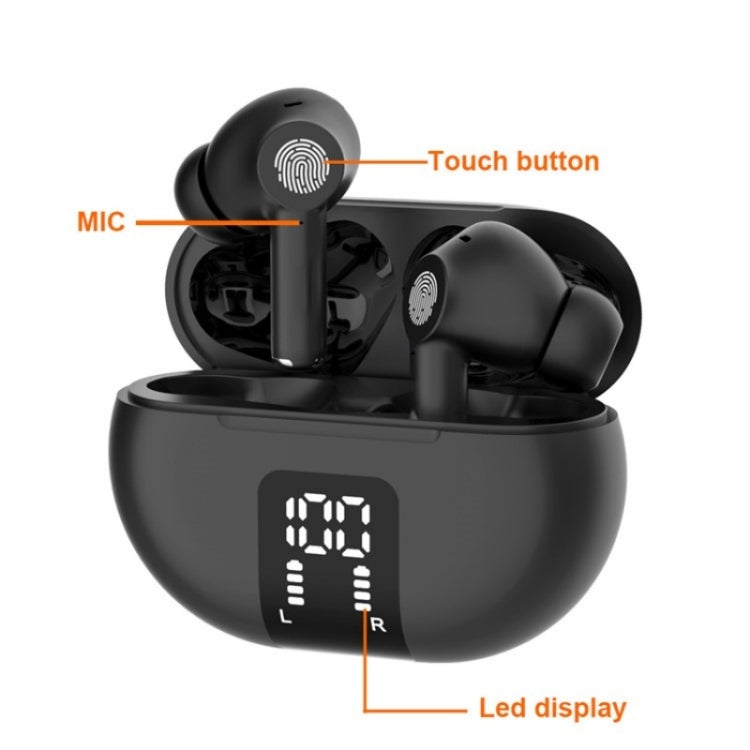 M10 Wireless Bluetooth Smart Voice Translator Headset Multiple Languages Translation Earphones(Black) -  by PMC Jewellery | Online Shopping South Africa | PMC Jewellery | Buy Now Pay Later Mobicred