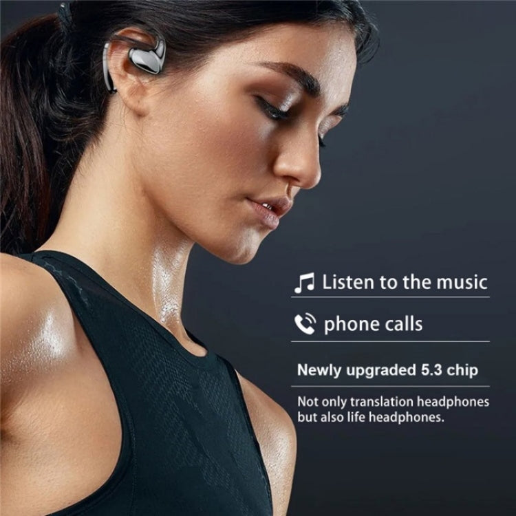 M8 Noise Reduction Smart Voice Translator TWS Bluetooth Headset 144 Languages Translation Earphones(Black) -  by PMC TechLife | Online Shopping South Africa | PMC TechLife | Buy Now Pay Later Mobicred