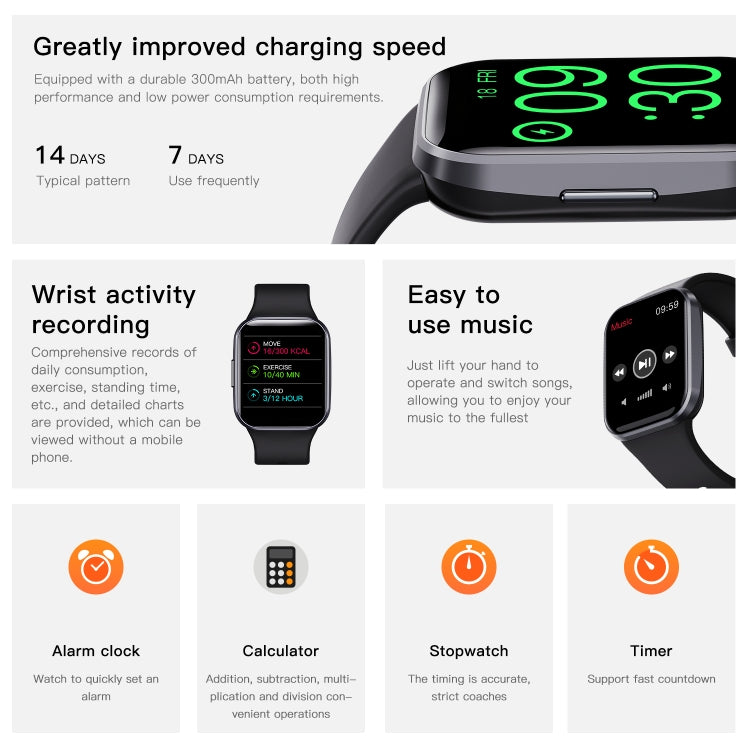Q23 IP67 Waterproof Smart Bracelet Sport Fitness Tracker(Black) - Smart Watches by PMC TechLife | Online Shopping South Africa | PMC TechLife | Buy Now Pay Later Mobicred