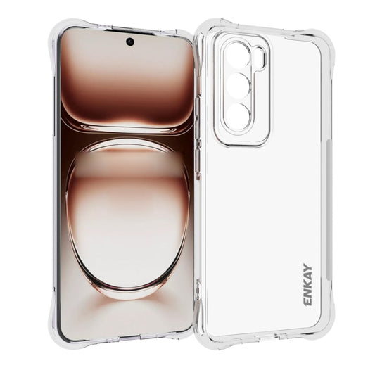 For OPPO Reno12 Pro Global ENKAY Clear TPU Shockproof Anti-slip Phone Case - OPPO Cases by ENKAY | Online Shopping South Africa | PMC Jewellery | Buy Now Pay Later Mobicred