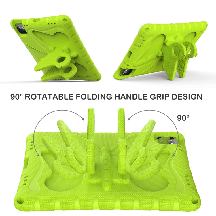 For iPad Air 11 2024 Butterfly Bracket EVA Shockproof Tablet Case(Mint Green) - iPad Air 11 2024 Cases by PMC TechLife | Online Shopping South Africa | PMC TechLife | Buy Now Pay Later Mobicred