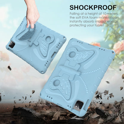 For iPad Pro 11 2024 Butterfly Bracket EVA Shockproof Tablet Case(Light Blue) - iPad Pro 11 2024 Cases by PMC Jewellery | Online Shopping South Africa | PMC Jewellery | Buy Now Pay Later Mobicred