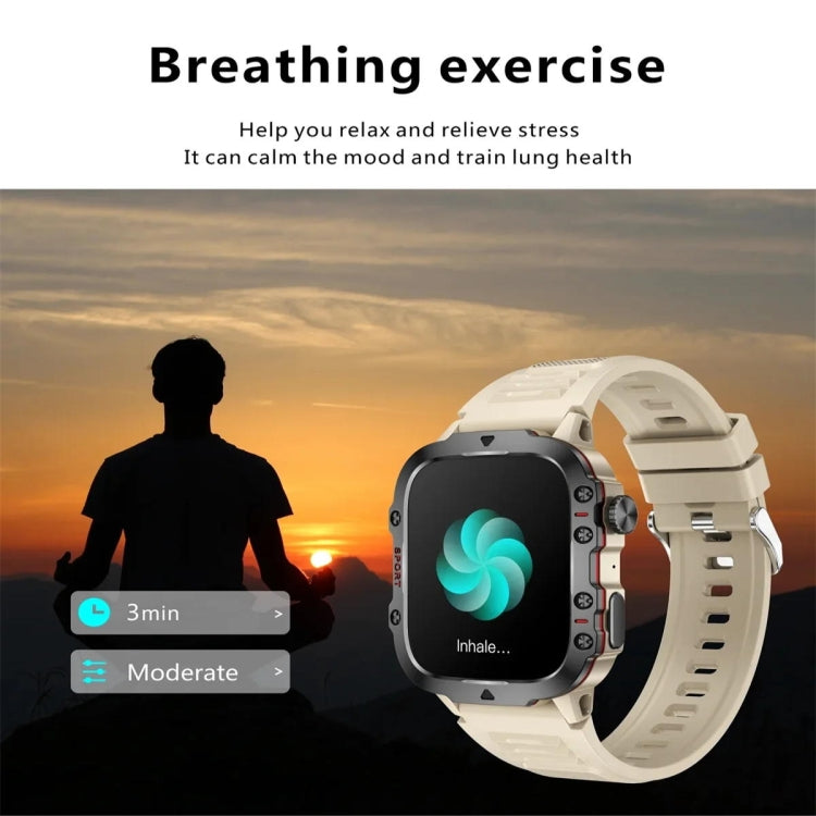 QX11 1.96 inch Color Screen Smart Watch Leather Strap Support Bluetooth Call(Black) - Smart Watches by PMC TechLife | Online Shopping South Africa | PMC TechLife