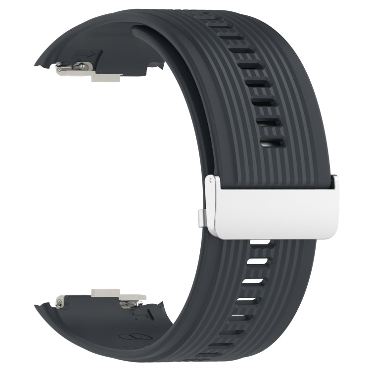 For Huawei Watch D Blood Pressure Watch Silicone Watch Band(Dark Grey) - Watch Bands by PMC TechLife | Online Shopping South Africa | PMC TechLife
