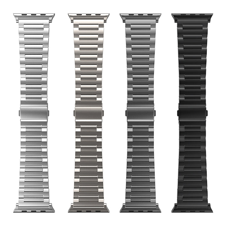 For Apple Watch Ultra 2 49mm I-Shaped Titanium Watch Band(Titanium) - Watch Bands by PMC TechLife | Online Shopping South Africa | PMC TechLife