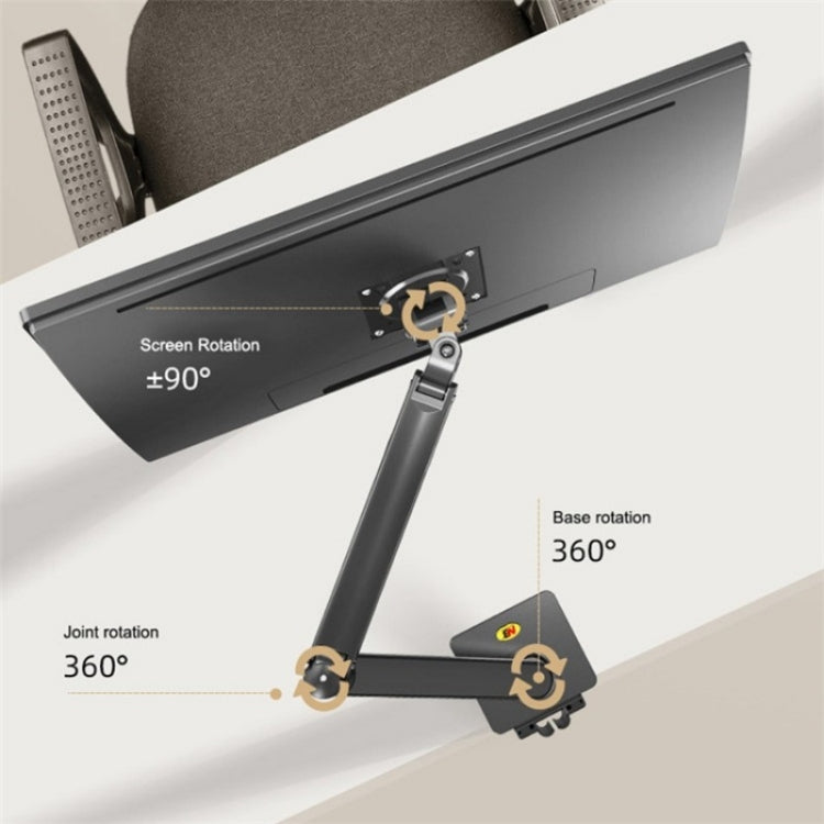 NB G45 22-40 inch Adjustable Aluminum Alloy Bracket Rotatable Computer Monitor Holder - TV Brackets & Mounts by PMC Jewellery | Online Shopping South Africa | PMC Jewellery | Buy Now Pay Later Mobicred