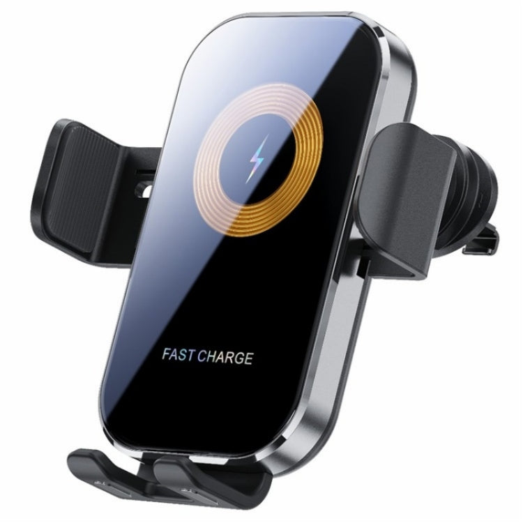 X12 Car Air Vent Touch Sensing Wireless Phone Charger Holder(Silver) - Wireless Charger Holders by PMC TechLife | Online Shopping South Africa | PMC TechLife | Buy Now Pay Later Mobicred