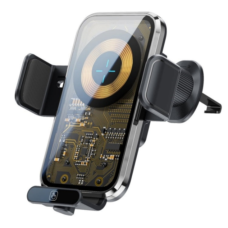 X11s 66W High Power Transparent Car Wireless Charger Phone Bracket(Silver) - free shipping - PMC TechLife - Order now!