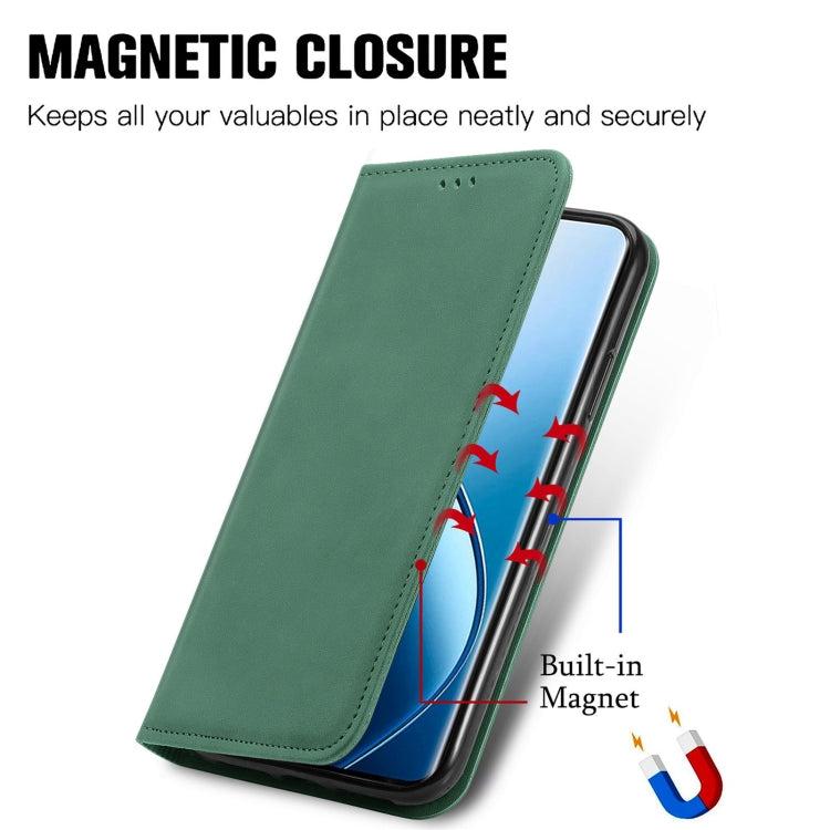 For Google Pixel 9 Retro Skin Feel Magnetic Flip Leather Phone Case(Green) - Google Cases by PMC Jewellery | Online Shopping South Africa | PMC Jewellery | Buy Now Pay Later Mobicred