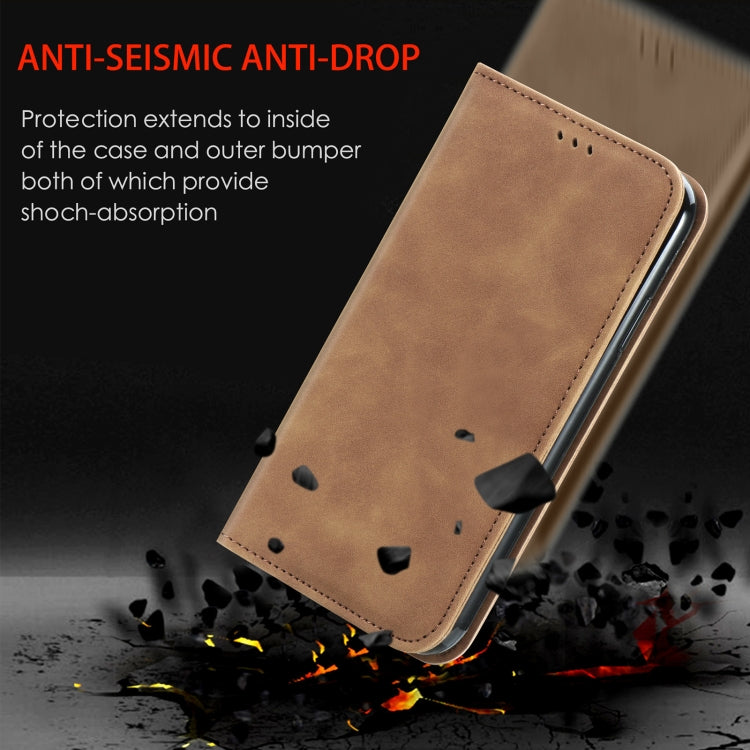 For Google Pixel 9 Retro Skin Feel Magnetic Flip Leather Phone Case(Black) - Google Cases by PMC TechLife | Online Shopping South Africa | PMC TechLife | Buy Now Pay Later Mobicred
