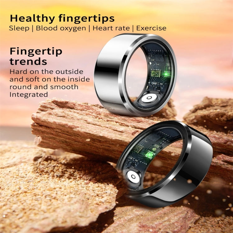 R6 SIZE 8 Smart Ring, Support Heart Rate / Blood Oxygen / Sleep Monitoring(White) - Smart Rings / Smart Telephones by PMC TechLife | Online Shopping South Africa | PMC TechLife | Buy Now Pay Later Mobicred