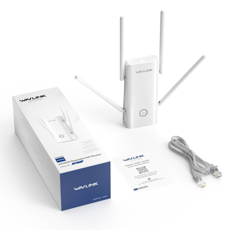 Wavlink WN583AX3 AX3000 Dual Band WiFi Repeater/AP/Router/Mesh Mode WiFi Extender, Plug:EU Plug - free shipping - PMC Jewellery - Order now!