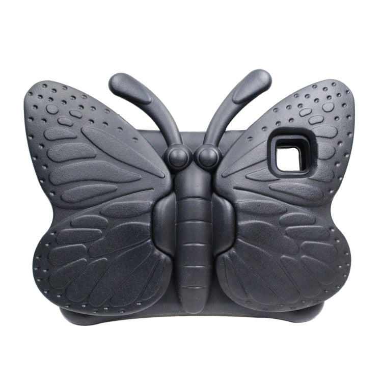 For iPad Air 11 2025 / 2024 Butterfly Bracket Kids EVA Shockproof Tablet Case(Black) - iPad Air 11 2025 / 2024 Cases by PMC TechLife | Online Shopping South Africa | PMC TechLife | Buy Now Pay Later Mobicred