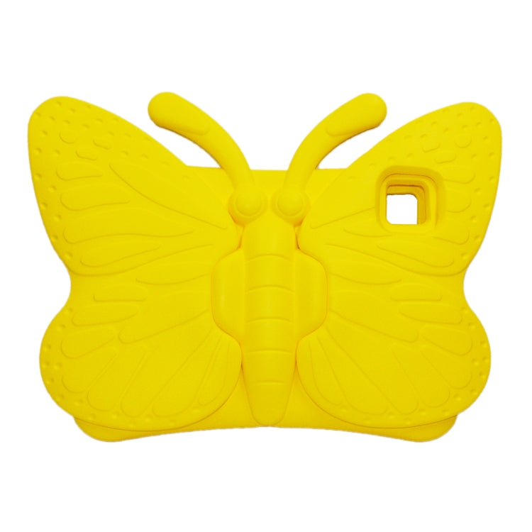 For iPad Pro 11 2024 Butterfly Bracket Kids EVA Shockproof Tablet Case(Yellow) - iPad Pro 11 2024 Cases by PMC Jewellery | Online Shopping South Africa | PMC Jewellery | Buy Now Pay Later Mobicred