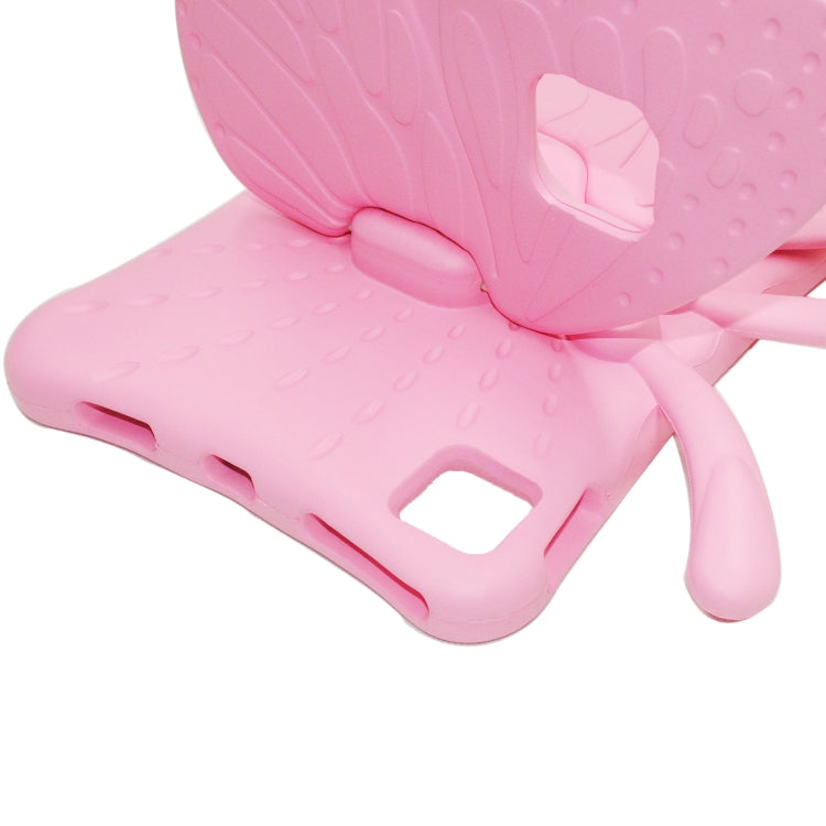 For iPad Pro 11 2024 Butterfly Bracket Kids EVA Shockproof Tablet Case(Pink) - iPad Pro 11 2024 Cases by PMC TechLife | Online Shopping South Africa | PMC TechLife | Buy Now Pay Later Mobicred