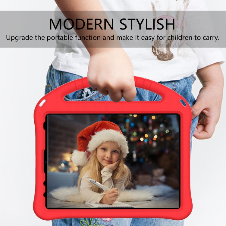 For iPad Air 11 2024 EVA Shockproof Tablet Case with Holder(Red) - iPad Air 11 2024 Cases by PMC TechLife | Online Shopping South Africa | PMC TechLife | Buy Now Pay Later Mobicred