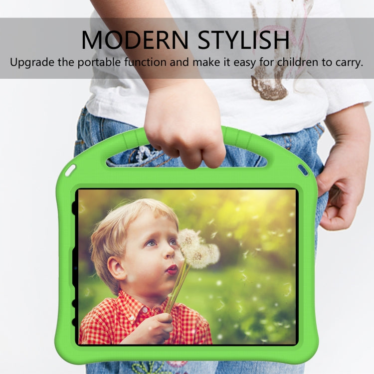 For iPad Air 11 2024 EVA Shockproof Tablet Case with Holder(Green) - iPad Air 11 2024 Cases by PMC TechLife | Online Shopping South Africa | PMC TechLife | Buy Now Pay Later Mobicred