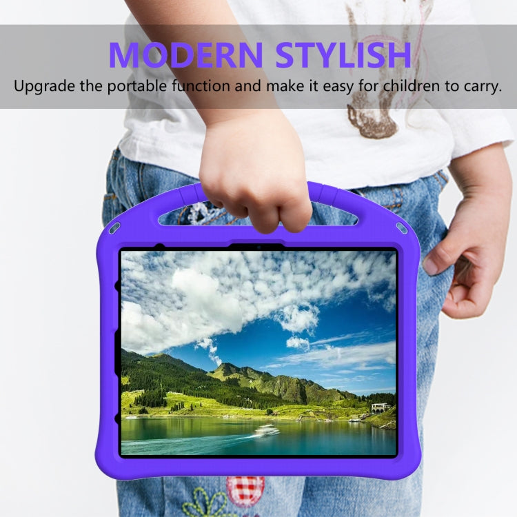 For iPad Air 13 2025 / 2024 EVA Shockproof Tablet Case with Holder(Purple) - iPad Air 13 2025 / 2024 Cases by PMC TechLife | Online Shopping South Africa | PMC TechLife | Buy Now Pay Later Mobicred