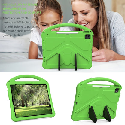 For iPad Pro 13 2024 EVA Shockproof Tablet Case with Holder(Green) - iPad Pro 13 2024 Cases by PMC Jewellery | Online Shopping South Africa | PMC Jewellery | Buy Now Pay Later Mobicred