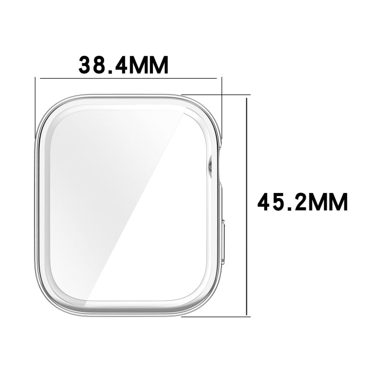 For Huawei Watch Fit 3 Full Coverage TPU Electroplated Watch Protective Case(Pink) - Watch Cases by PMC TechLife | Online Shopping South Africa | PMC TechLife | Buy Now Pay Later Mobicred
