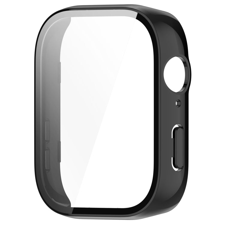 For Huawei Watch Fit 3 PC + Tempered Film Integrated Watch Protective Case(Black) - Watch Cases by PMC TechLife | Online Shopping South Africa | PMC TechLife | Buy Now Pay Later Mobicred