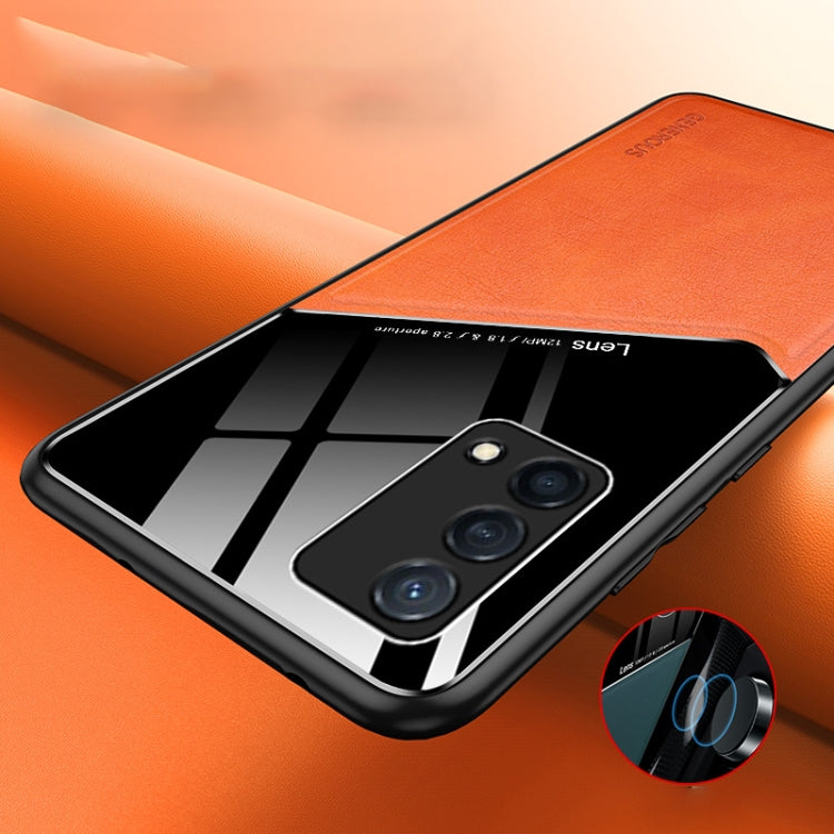 For OPPO K9 All-inclusive Leather Organic Glass Phone Case(Blue) - free shipping - PMC TechLife - Order now!