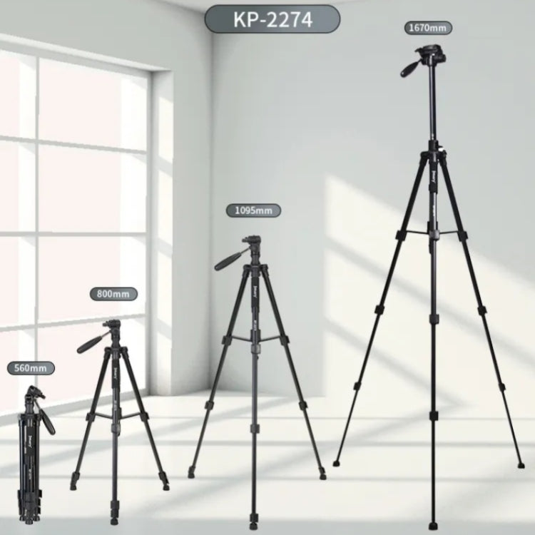JMARY KP-2274 5-section Adjustable Monopod Multi-function Outdoor Photography Tripod - free shipping - PMC TechLife - Order now!