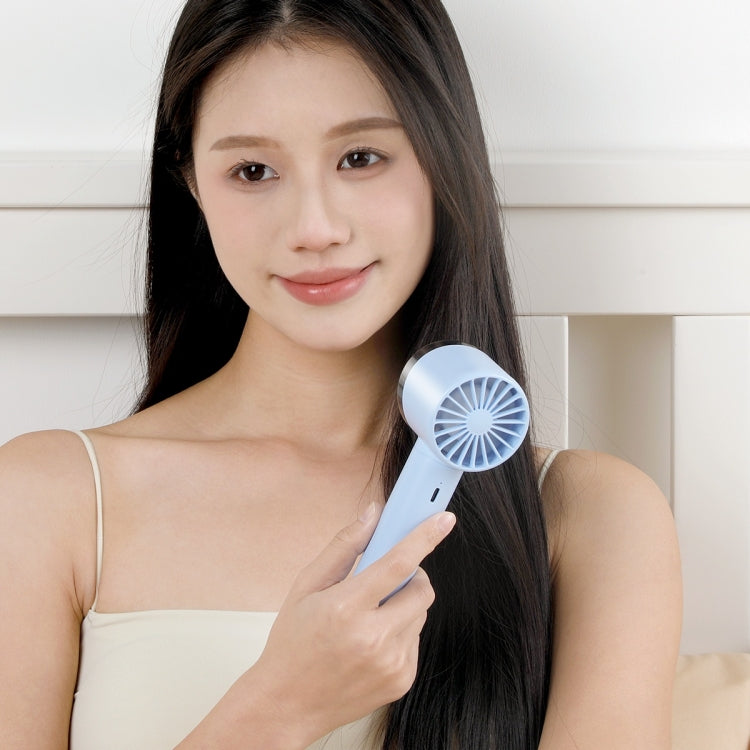 WX-625 Cold Compress Function Portable Mini Summer Fan Handheld Cooling Fan(Light Purple) - Electric Fans by PMC TechLife | Online Shopping South Africa | PMC TechLife | Buy Now Pay Later Mobicred