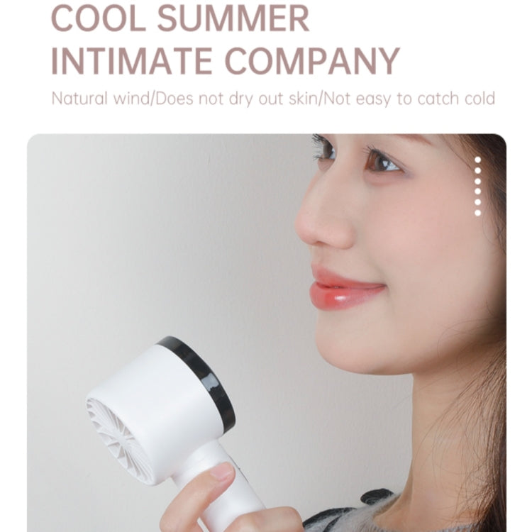 WX-625 Cold Compress Function Portable Mini Summer Fan Handheld Cooling Fan(Light Purple) - Electric Fans by PMC TechLife | Online Shopping South Africa | PMC TechLife | Buy Now Pay Later Mobicred