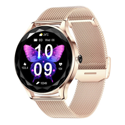 NX23 Pro 1.27 inch Color Screen Smart Watch, Support Bluetooth Call / Heart Rate Monitoring(Gold) - Smart Watches by PMC Jewellery | Online Shopping South Africa | PMC Jewellery | Buy Now Pay Later Mobicred