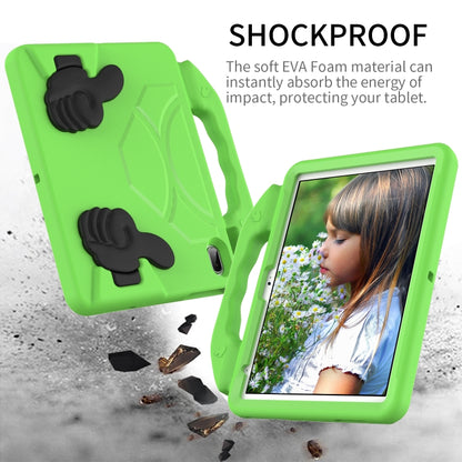 For iPad Air 11 2025 / 2024 Children EVA Shockproof Tablet Case with Thumb Bracket(Green) - iPad Air 11 2025 / 2024 Cases by PMC Jewellery | Online Shopping South Africa | PMC Jewellery | Buy Now Pay Later Mobicred