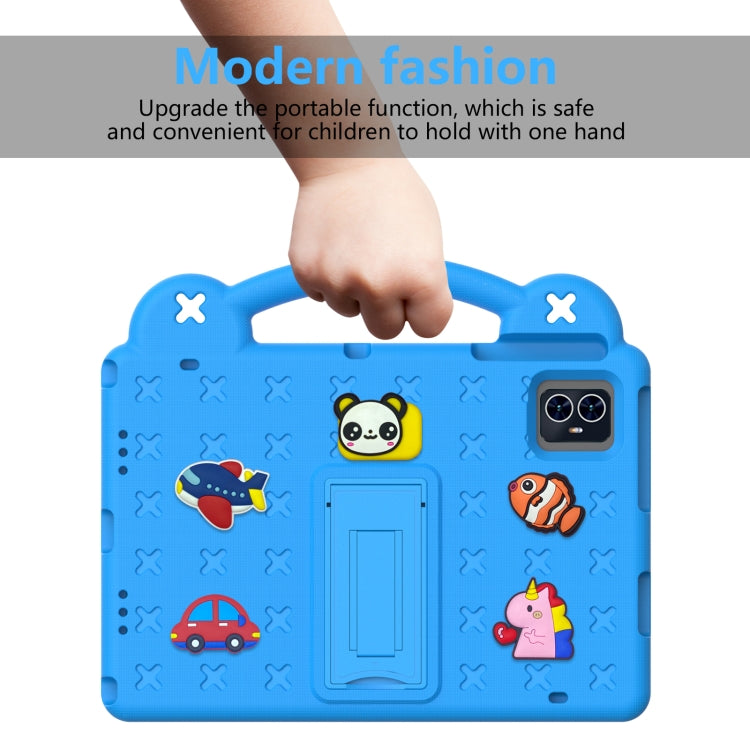 For Blackview Tab 80 10.1 2023 Handle Kickstand Children EVA Shockproof Tablet Case(Sky Blue) - Others by PMC TechLife | Online Shopping South Africa | PMC TechLife | Buy Now Pay Later Mobicred