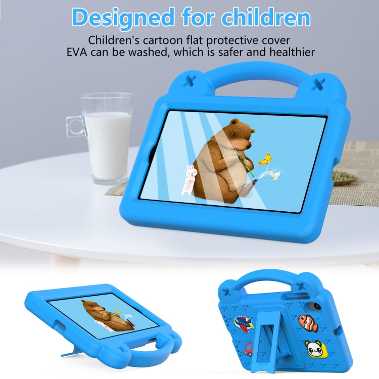For Walmart Onn 7.0 Gen4 2024 Handle Kickstand Children EVA Shockproof Tablet Case(Sky Blue) - Others by PMC TechLife | Online Shopping South Africa | PMC TechLife | Buy Now Pay Later Mobicred