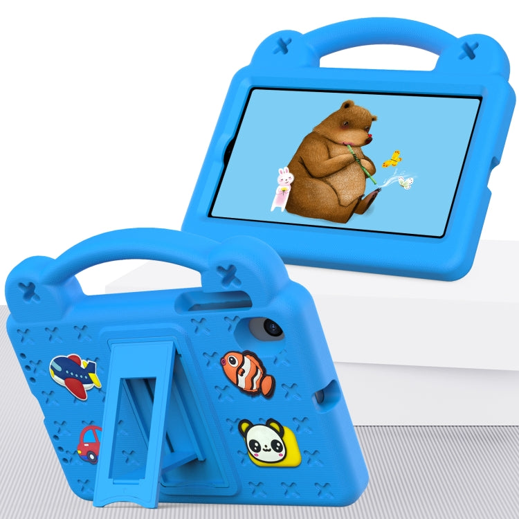For Walmart Onn 7.0 Gen4 2024 Handle Kickstand Children EVA Shockproof Tablet Case(Sky Blue) - Others by PMC TechLife | Online Shopping South Africa | PMC TechLife | Buy Now Pay Later Mobicred
