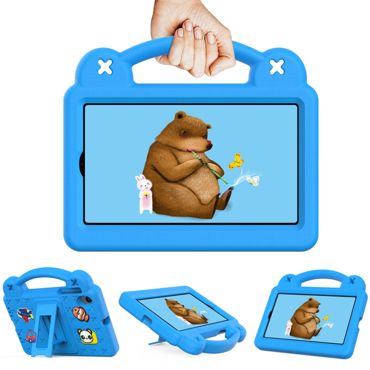 For Walmart Onn 7.0 Gen4 2024 Handle Kickstand Children EVA Shockproof Tablet Case(Sky Blue) - Others by PMC TechLife | Online Shopping South Africa | PMC TechLife | Buy Now Pay Later Mobicred