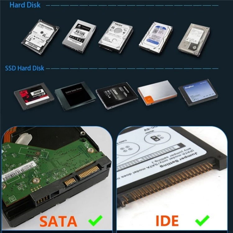 575D USB Hard Disk Holder Laptop Mobile Hard Disk Box 2.5 / 3.5inch SATA IDE HDD Base, Plug:AU Plug - HDD Enclosure by PMC Jewellery | Online Shopping South Africa | PMC Jewellery | Buy Now Pay Later Mobicred