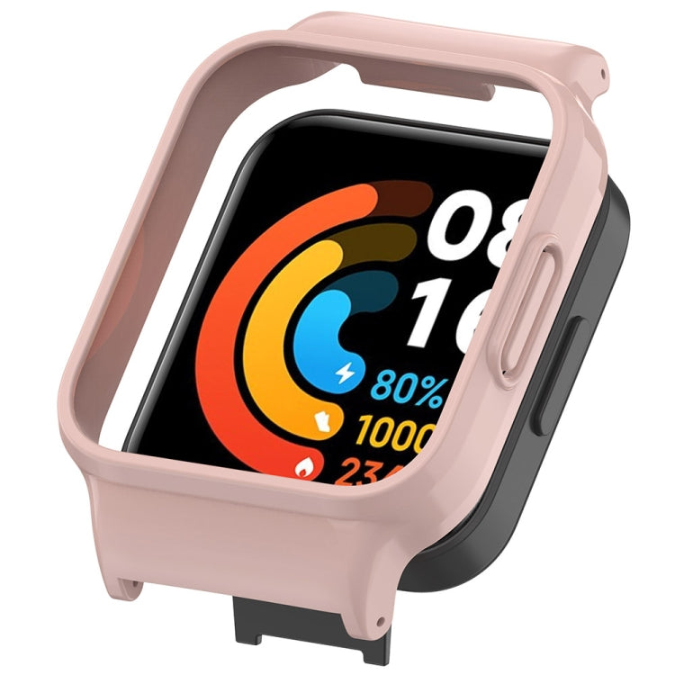 For Redmi Watch 3 Half Pack PC Watch Protective Case(Pink) - Watch Cases by PMC TechLife | Online Shopping South Africa | PMC TechLife | Buy Now Pay Later Mobicred