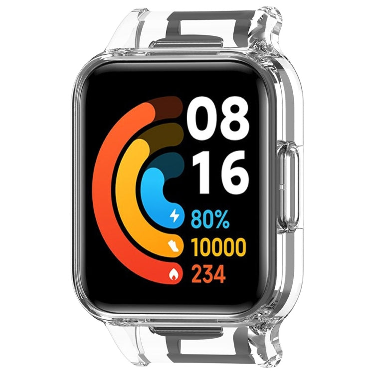 For Redmi Watch 3 Half Pack PC Watch Protective Case(Transparent) - Watch Cases by PMC TechLife | Online Shopping South Africa | PMC TechLife | Buy Now Pay Later Mobicred